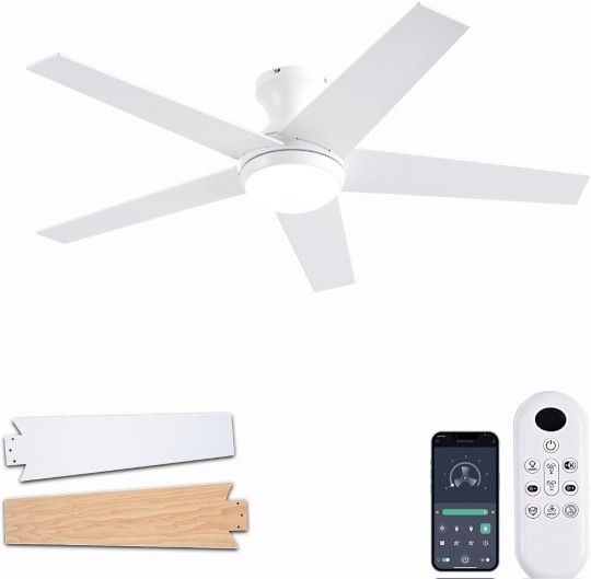 48 inch Ceiling Fan with Light and Remote Control.