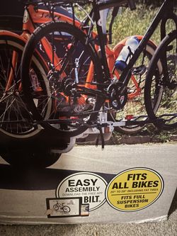 Bell Rightup 250 Platform 2 bikes Hitch rack new in box