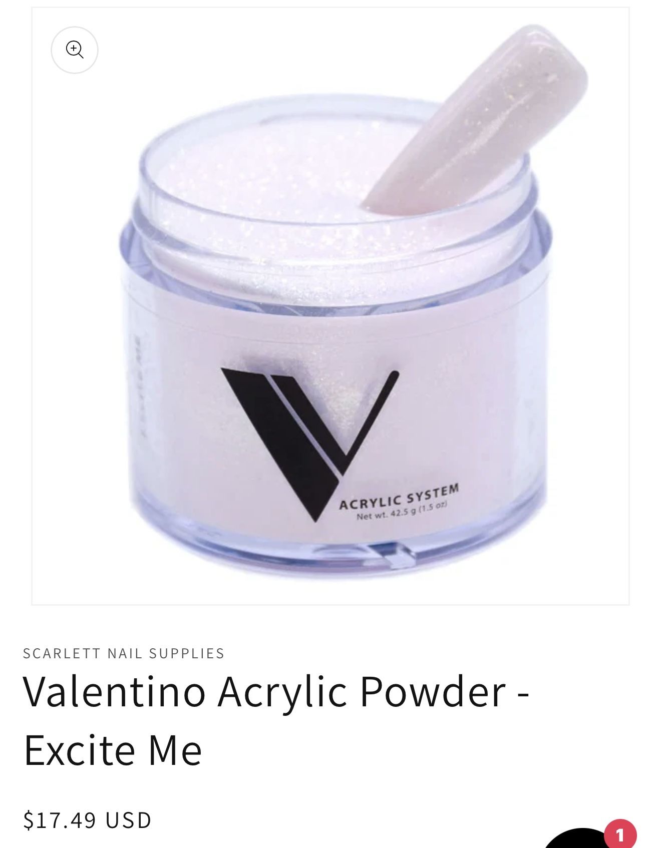 Valentino Acrylic Powder