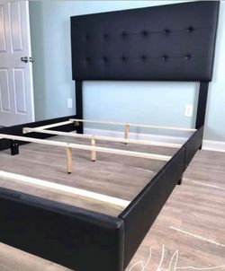 Queen and king leather bed frames new
