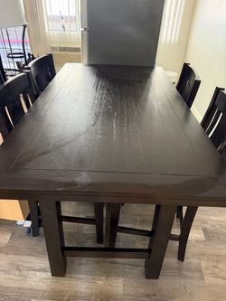 Dining table with 4 chairs