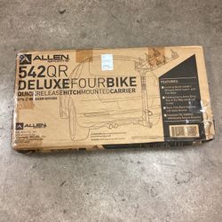 Allen Sports Deluxe 4 Bicycle Hitch Mounted Bike Rack Model 542QR