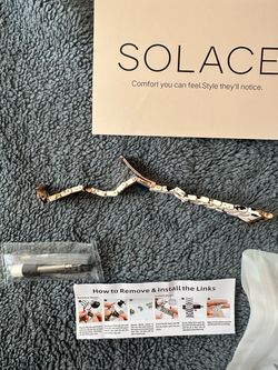 Solace Metal Watch Band with Link Removal Tool