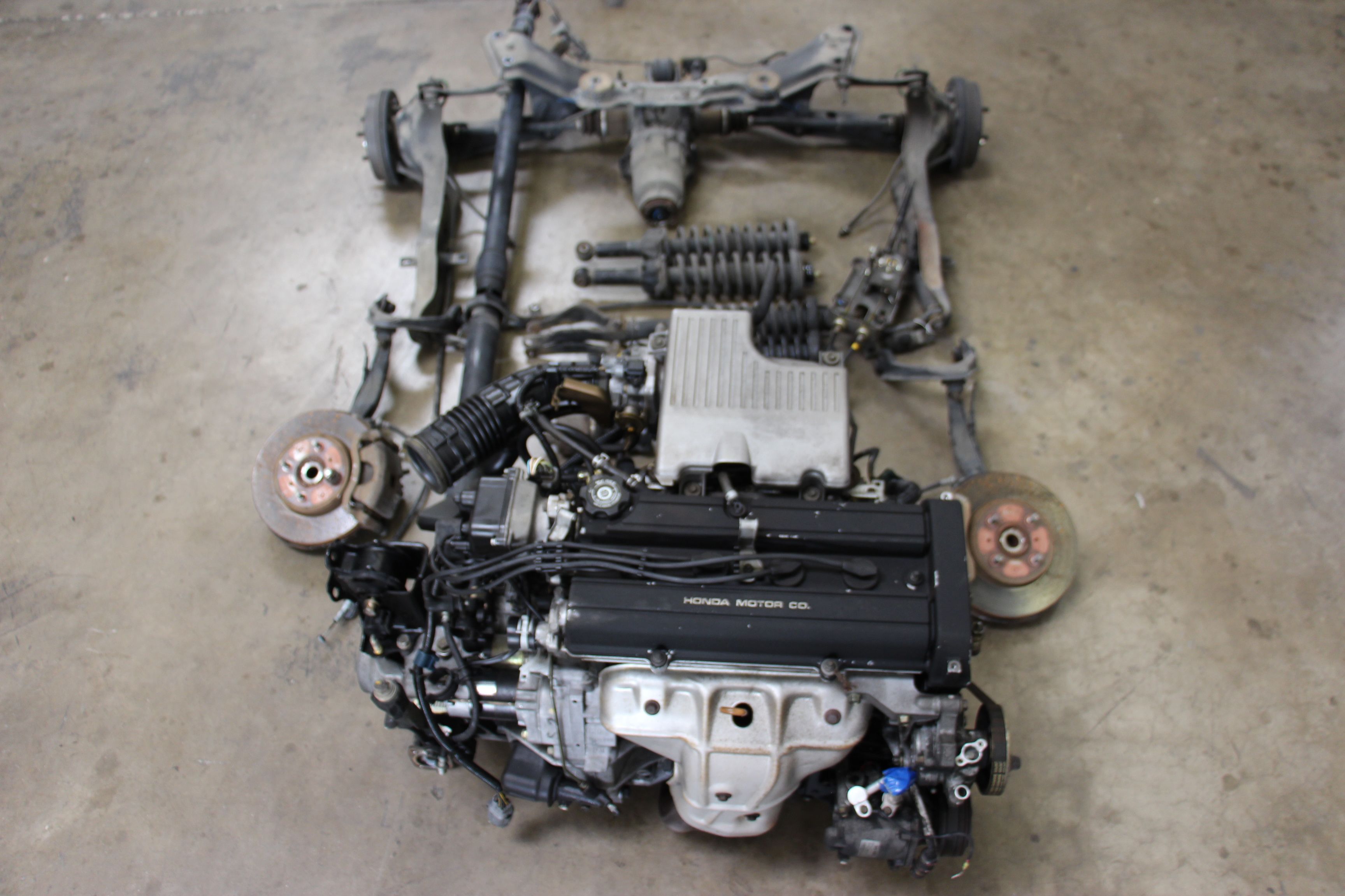 JDM Honda Orthia Civic wagon AWD EL3 B20B 5 Speed conversion