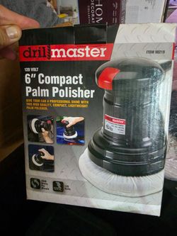 Drill Master 6" Compact Palm Polisher