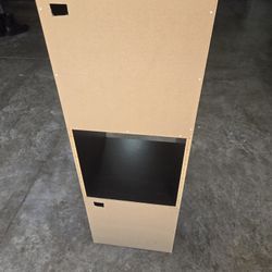 Dark Brown 3 Tiered Storage