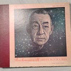Sergei Rachmaninoff Concerto No. 4 vintage Records LP 's Vinyls 