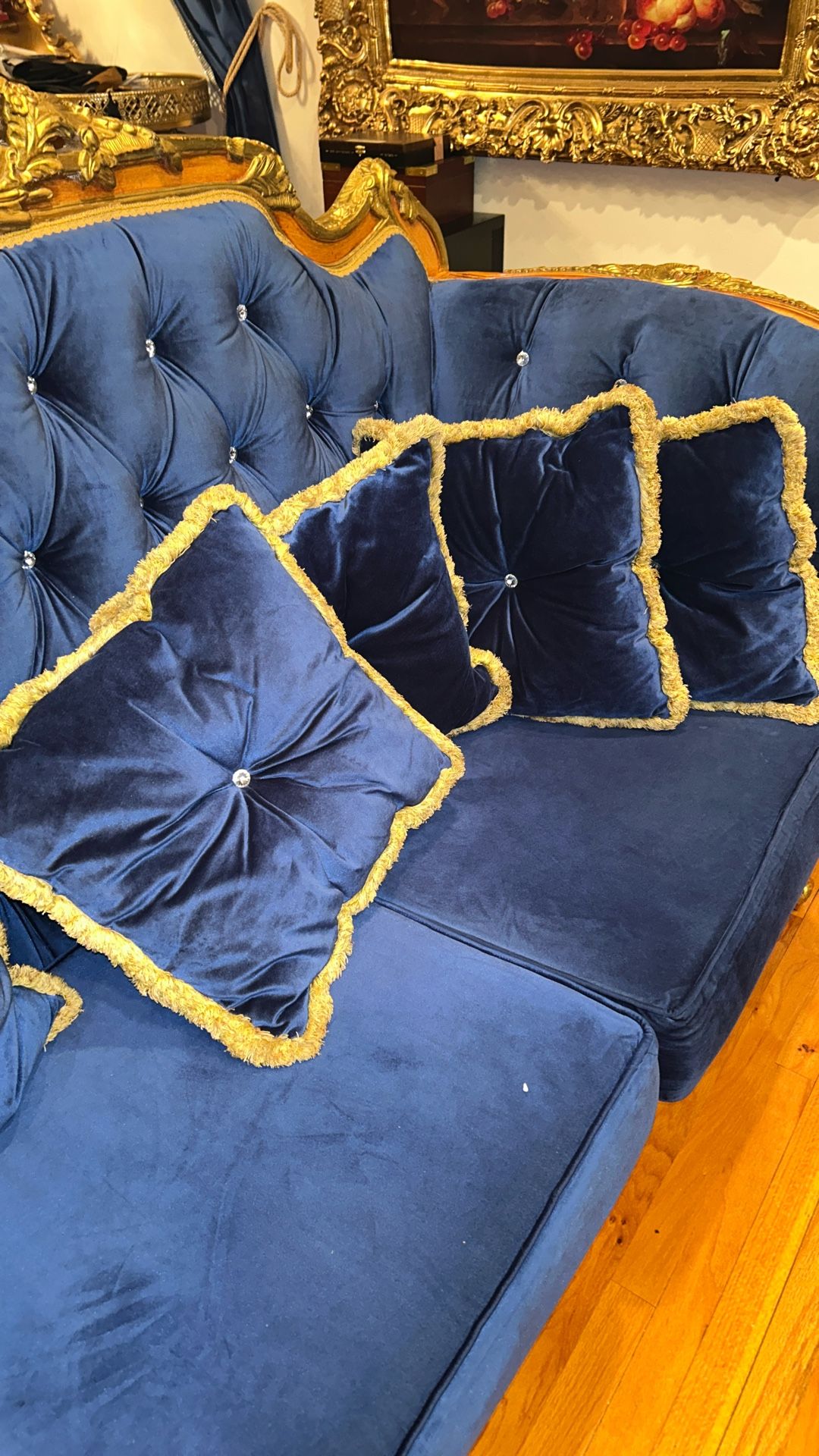 Matching Pillows To French Provincial Couch