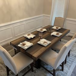 Dinning Table & Chairs 