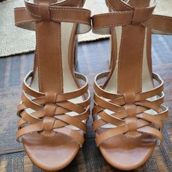Guess Cork Wedge Platform Heels Size 9M