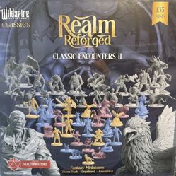 Classic Encounters II - 135 Monsters & Encounters  28mm Unpainted DND Minis