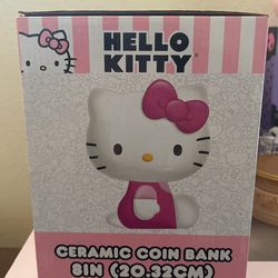 Hello Kitty Ceramic Coin Bank