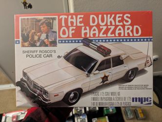 The Dukes Of Hazard- Sheriff Rosco's Police Car Model