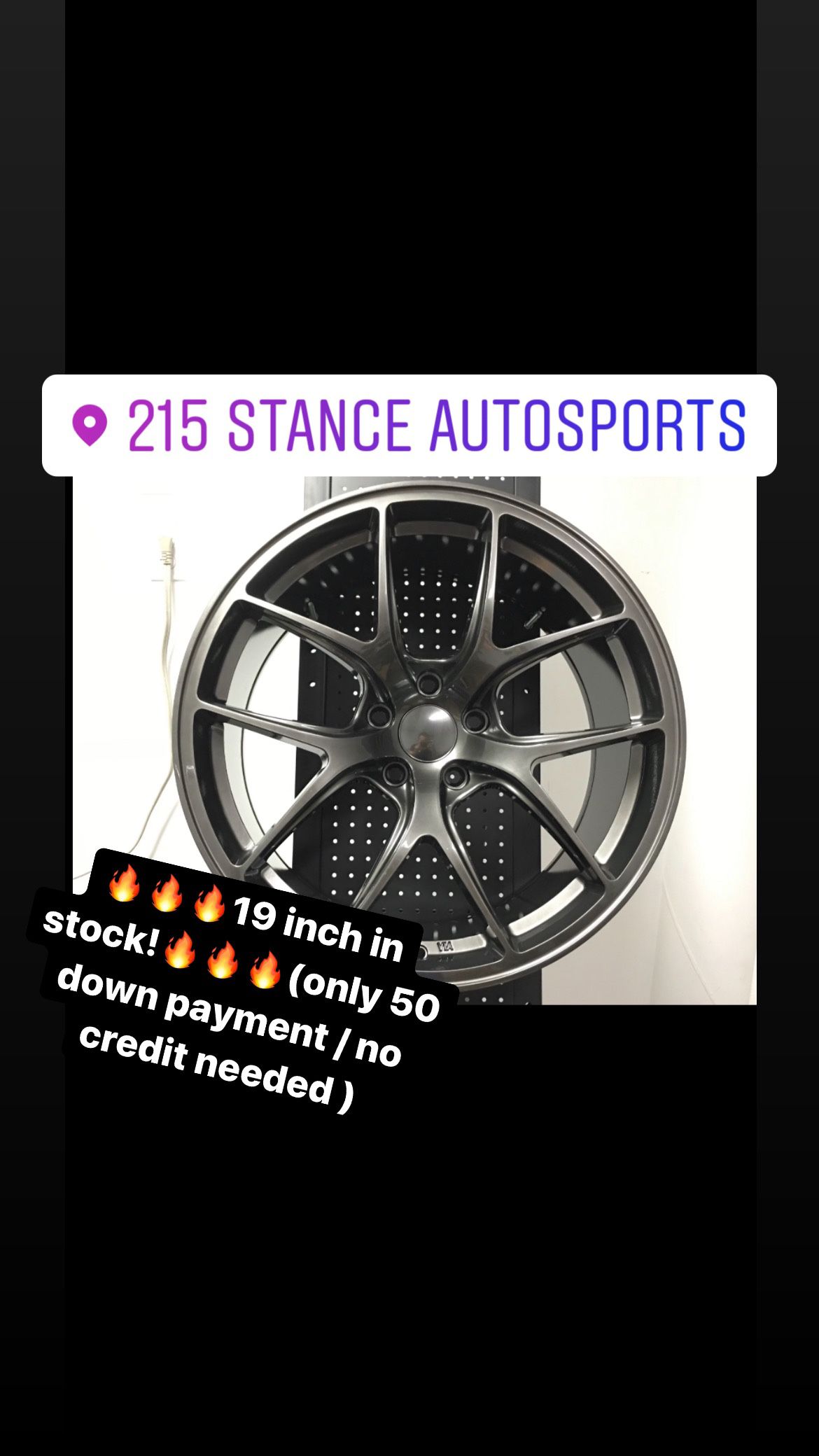 🔥🔥🔥20 inch in stock!🔥🔥🔥(only 50 down payment / no credit needed )