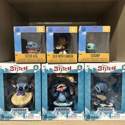 Disney Lilo And Stitch Fun Series Set And Funko Mini Set