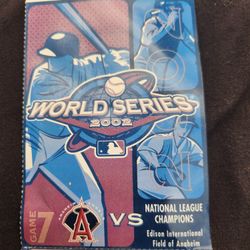 2002 Vintage Tickets Angeles World Series