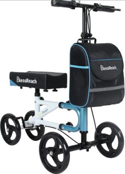 new knee ankle scooter walker - ditch the crutches!