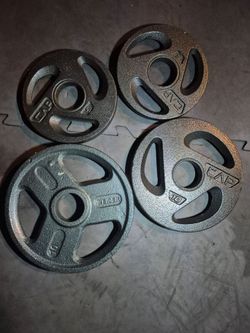 Olympic grip weights 💪