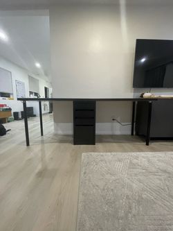 2 IKEA Desks and 1 Drawer Lot