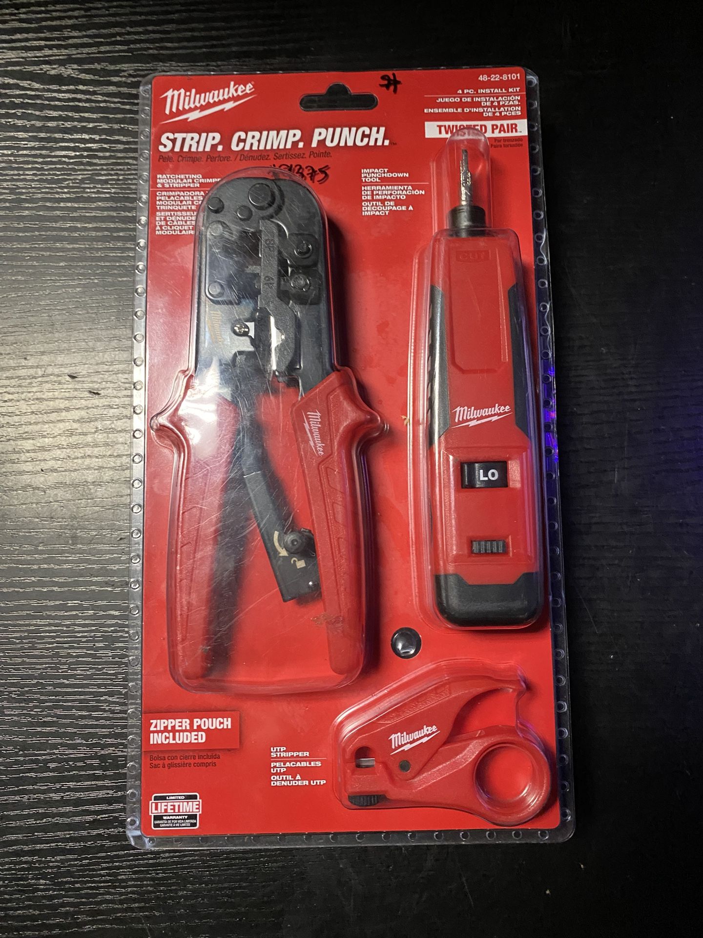 Milwaukee Twisted Pair Install Kit