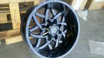 Rines dfd estilo nuevo con llantas Rockstar de lodo