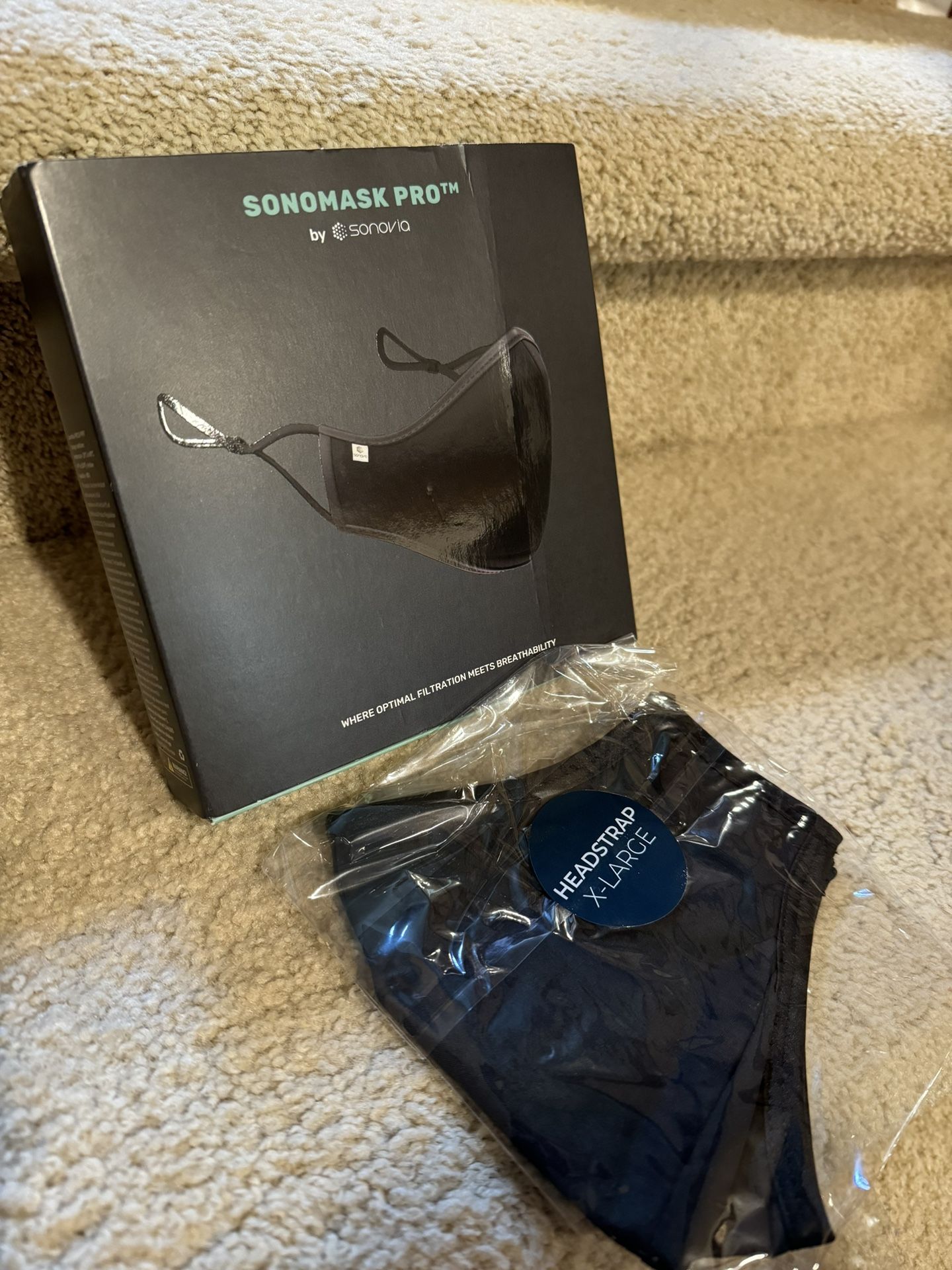 Sonovia Sonomask Pro Reusable Breathable Face Mask