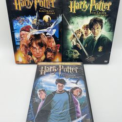 Harry Potter DVDs Years 1-3