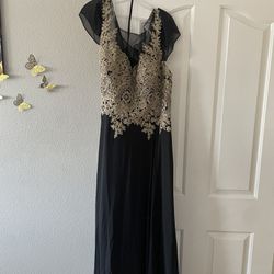 Fancy Black Dress Size 26