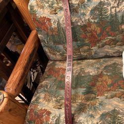 Leather Belt With The Name Mike 