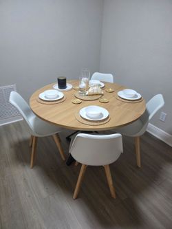 Dining table with 4 chairs