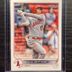 2022 Topps Shohei Ohtani Baseball Card #1