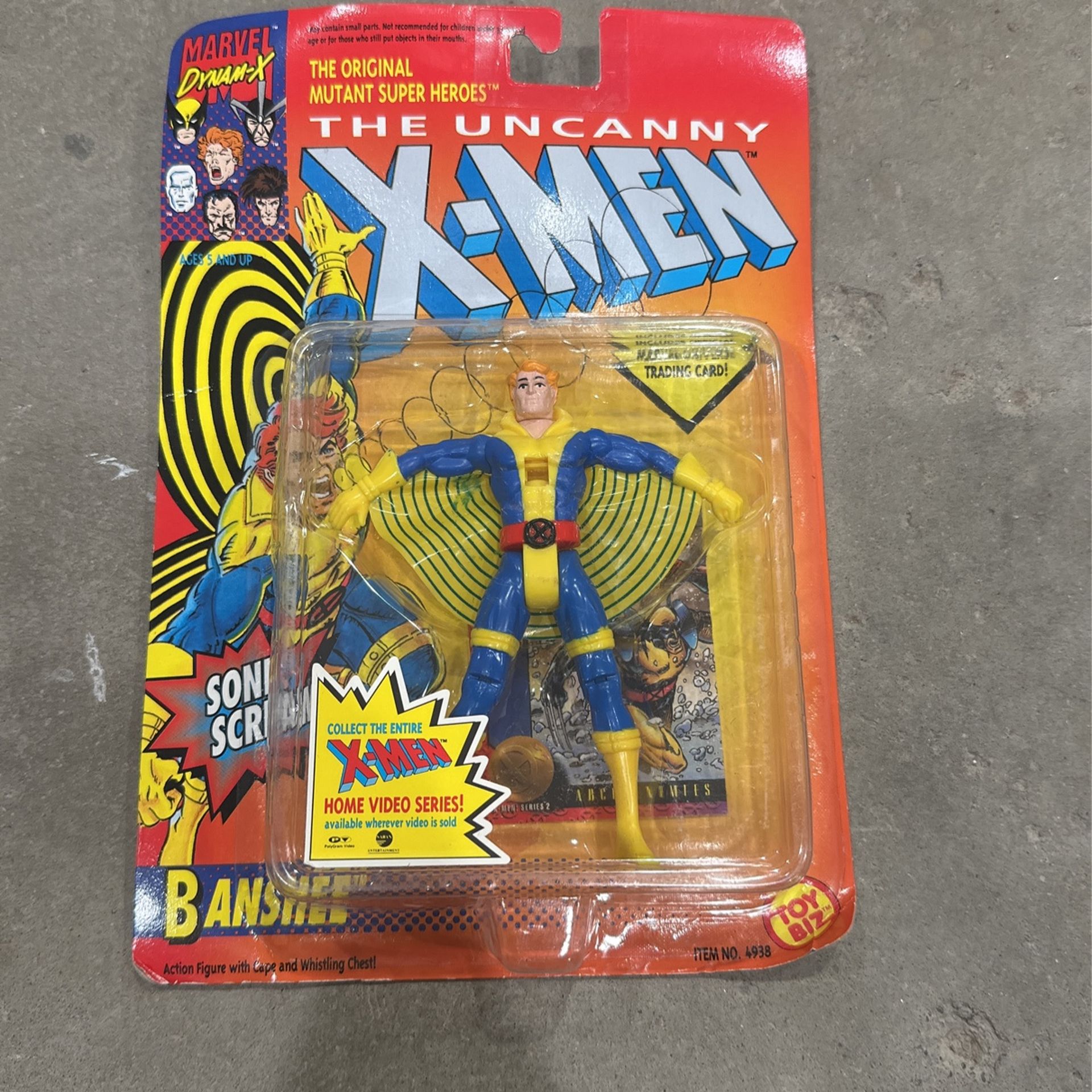 NEW X-men Banshee Action Figure