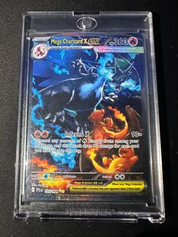 Pokemon Mega Charizard X SIR Phantasmal Flames 125/094