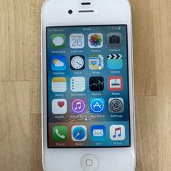Unlocked iPhone 4S 16GB White 