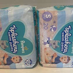 Pampers Splashers Swim Pants Small 