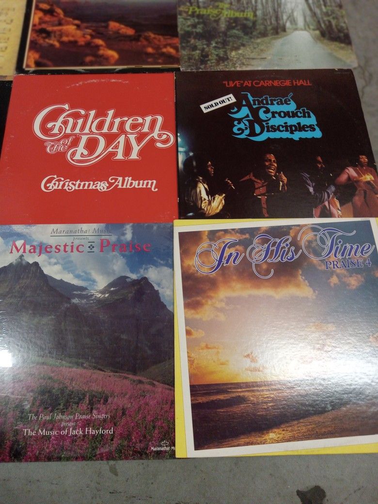 Rare/Clean Early Christian Rock Vinyl! (Lot O F 16)