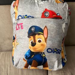 Paw Patrol Reversible Comforter W/ Pillowcase