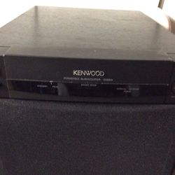 Kenwood Powered Subwoofer Model 103SW