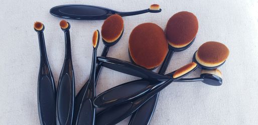 10 pcs makeup brush set