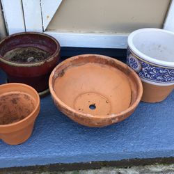 Various Flower Pots
