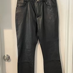 Womens Wilson Black Leather Size 10