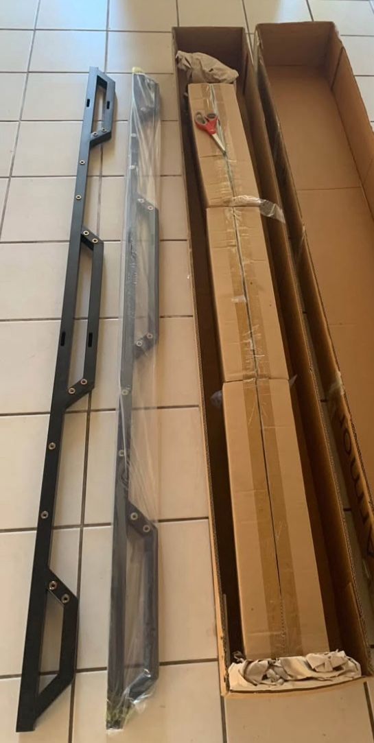 2019-2026 Chevrolet Silverado GMC Sierra Running Boards Compatible with Silverado/Sierra 1500 To 3500