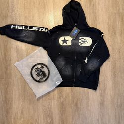 Hellstar Zip Up Hoodie