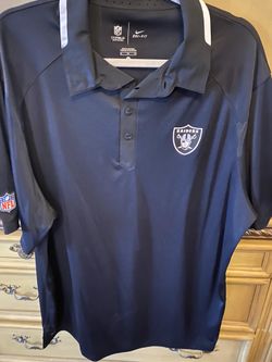 Raiders Nike Polo Shirt Size Xl