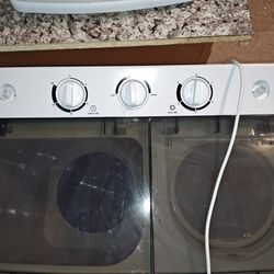 Double Bin Portable Washer