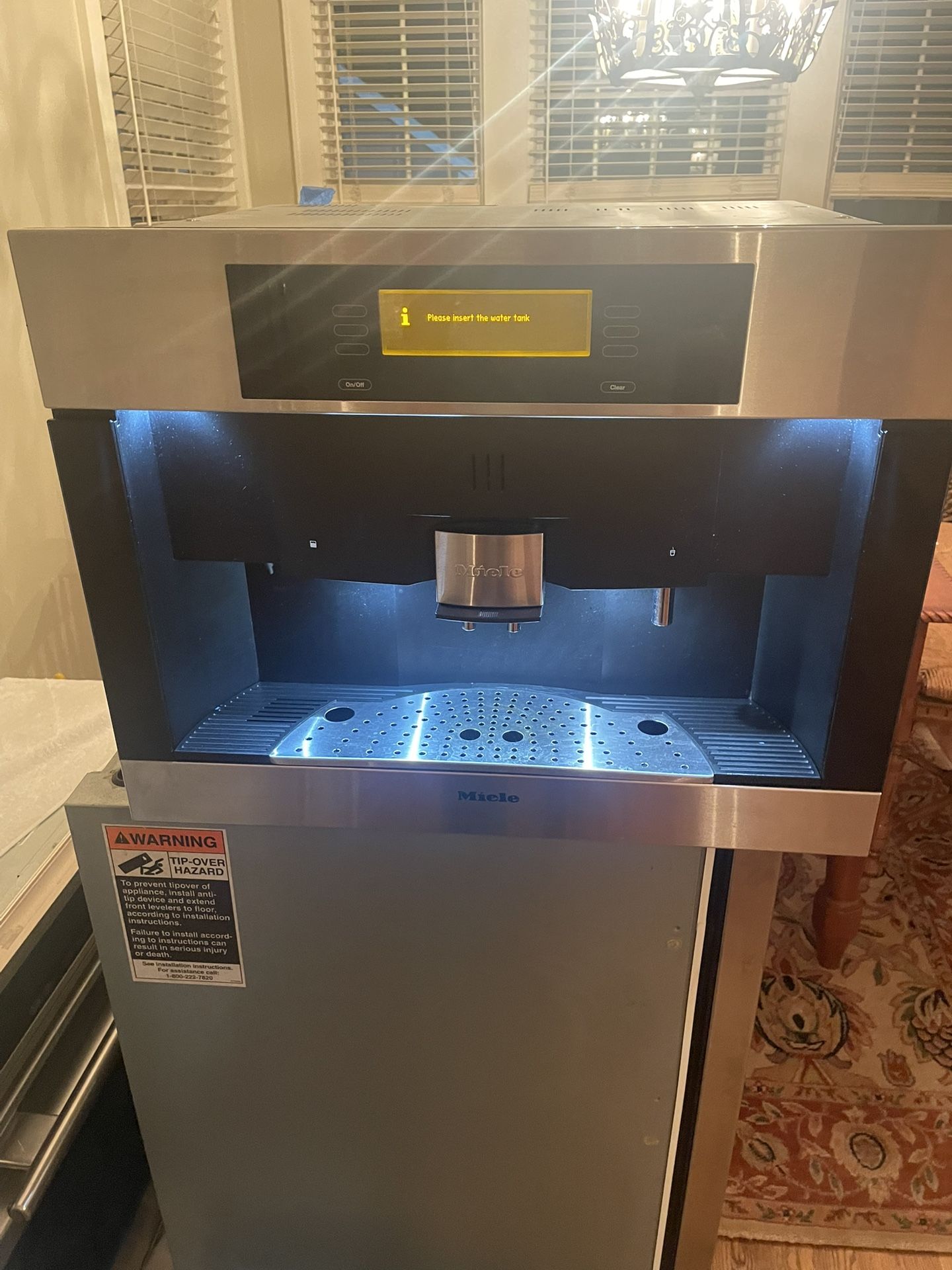 Miele CVA4075 In Wall Coffee Machine