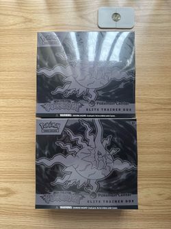 Pokemon center pitch black elite trainer box