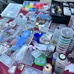 Big Lot Of Jewelry Making Supplies Beads Findings Etc