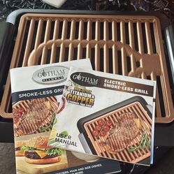 Electric Smokeless Fire Grill 