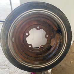 Antique Volkswagen Wheel